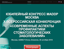 Tablet Screenshot of maddp.com